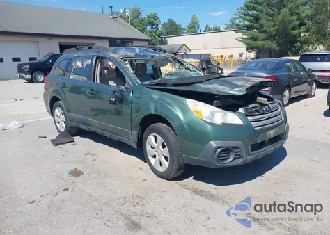2013 Subaru Outback 2.5I from USA, damaged, VIN 4S4BRBAC4D3201712